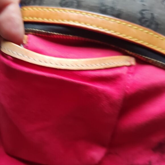 Dooney & Bourke Crossbody Shoulder Bag Leather & Fabric READ - Picture 10 of 16